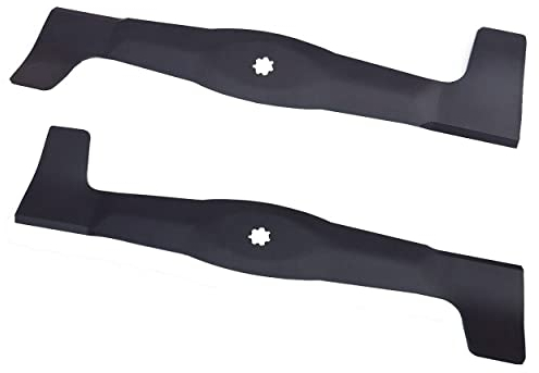 107 CM Rasenmähermesser - Satz kompatibel mit John Deere X130R X155R X166R X350R AM147289