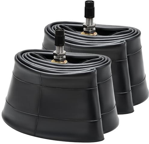 2PCS Schläuch 3.00/3.50-12 (80/100-12) TR4 Gerades Ventil Hochleistungs Butylkautschuk Motorrad Ersatz Innenschläuche für 3,00-12 3,50-12 Dirt Bike Mini-Pit-Bike Geländemotorrädern Vorder-Hinterreifen