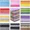 70 Stück 25,4 x 25,4 cm Baumwollstoff bedruckte Quilt-Bündel, Outbit Blumenmuster quadratische Patchwork-Stoffe für Näh- und Quilt-Anfänger (kleines Blumenmuster)