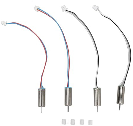 Tbest 4PCS RC Drone Coreless Motor, 615 6x15mm Coreless Motor Reparatur Ersatzteile für RC Drone Quadcopter