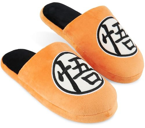 Get Trend Pantofole Uomo, Ciabatte Calde Inverno con Suola Antiscivolo, Anime Pantofole Casa, Regali per Lui