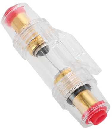 Ipetboom 40a Porte-fusible Agu Pour Voiture Protection Circuit Intégré Tube Transparent Support Fusible Awg Pour Installation Audio Auto