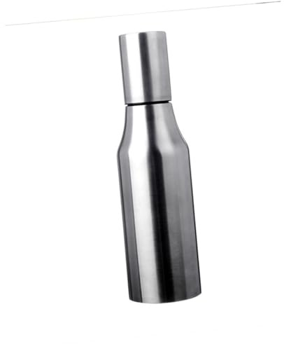 BAZEITFLOW Dispensador de Aceite y Diseño a Prueba de Fugas de 1000ml de Acero Inoxidable 304 Control de Aceite Adecuado para Cocina, Barbacoa y Restaurante