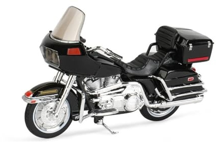 För FLT TOUR GLIDE 1988 Legering Racing Motorcykelmodell Gjuten Metall Motorcykelmodell Barn Födelsedagsleksak 1:18