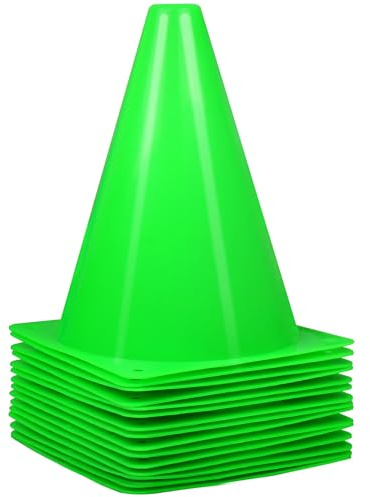 Alyoen Pylonen, Hütchen Fussball Markierungskegel für Outdoor-Aktivitäten und Festliche Veranstaltungen, Verkehrshütchen Kegel für Fußball, Sport & Hundetraining