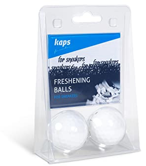 Uppfriskande Sneakers Balls - Skor lukt ätande bollar med Hydrogel Tech, naturliga aromer, uppfriskande förhindrar dålig lukt, Olukt Buster Sko Lukt, av Kaps (Vit)