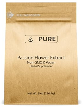 Pure Original Ingredients Passion Flower Extract (8oz) Pure & Natural, Non-GMO, Gluten-Free