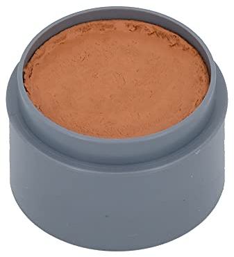 Grimas Water-Make-Up, 15ml Wasserschminke, Farbe haut dunkel 1014, professionelle Körperfarbe, schnelltrockend und sehr hautschonend, ideal fürs Kinderschminken, Karneval und Halloween