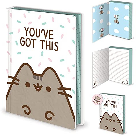 Toys & Gamers Pyramid International Pusheen You've Got This | A5 | Premium | Notizbuch | Kinder | Erwachsene | Geburtstag | Weihnachten
