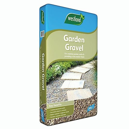 SuperGift.com 20kg Garden Gravel – Perfect for Creating Attractive Garden Paths and Landscaping Projects