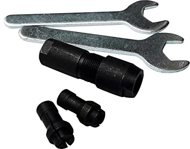 ＡＷＨＡＯ Mandrino per Smerigliatrice Dritto, Mandrino per Smerigliatrice Angolare, Adattatore per Mandrino per Smerigliatrice Angolare, per Strumenti Ausiliari, 6 mm e 3 mm