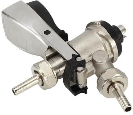 Dispensador De Acoplador De Barriles De Cerveza Dispensadores De Acopladores De De 5/8 Pulgadas Con Puerta De Alivio De Presión Accesorio De Elaboración De Cerveza Dispensador De Acoplador De Con