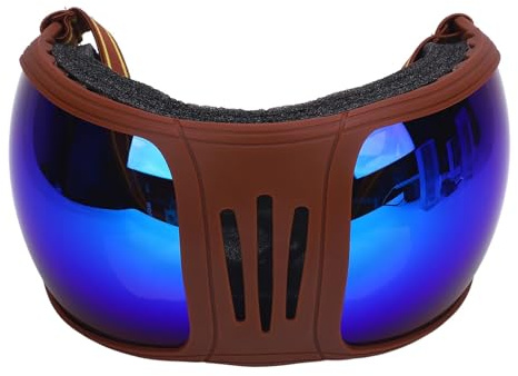 Yanmis Gafas de Sol para Caballos a Prueba de Viento, Gafas de Caballo de Esponja de Múltiples Capas, Excelente Prueba de Sol, Acolchado Suave para Actividades Cómodas Al Aire (BLUE)
