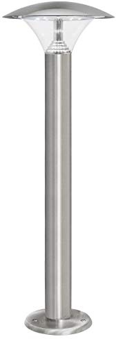 5w LED Bollard Light Outdoor Garden Lamp Post Stainless Steel Cool White ZLC041CW Mains Powered 240v