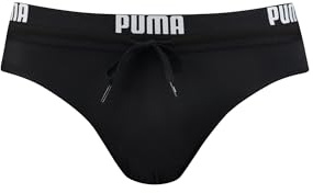 PUMA Brief 100000026 Costumi da bagno, Nero, M Uomo