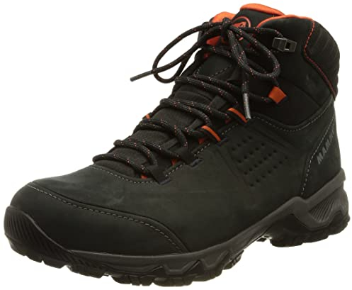 Mammut Herren Mercury Iv Mid Gtx Men Trekking- & Wanderschuhe, Black Hot Red, 45 1/3 EU