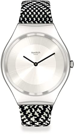 Swatch Irony Black 'n'White SYXS142 Montre pour femme, Sangle