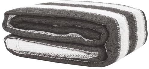 vidaXL Tent Carpet 250x600 cm Anthracite and White