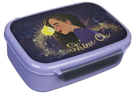 Undercover 6600000062 - Disney Önskan Matlåda - Disney Önskan Matlåda från Undercover med Avtagbart Inlägg, Rymmer Cirka 1 liter, Mått: 18 x 13,5 x 6 cm