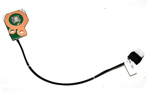 Gintai Power Switch Plaque avec câble pour Lenovo ThinkPad P52 20M9 20MA | P53 20QN 20QQ 01HY798 01HY799 DC02001ZU00 DC02001ZU10 Carte Mère Bouton d'alimentation