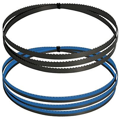 BomDog Bandsägeblätter, 2 Stück 70-1/2 Zoll 1790 Mm Bandsägeblatt 1790 X 9,5 X 0,35 Mm Für 10 Zoll Bandsäge Hbs261 Schneiden Von Holz, Metall, Kunststoff/Tpi 6