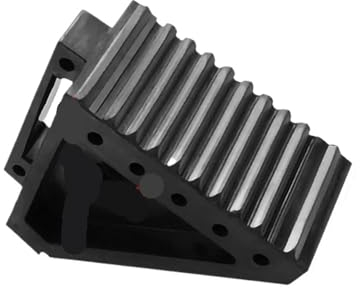 Unterlegkeile AnhäNger Auto Hochfeste Unterlegkeile Reise Anhänger Schwelle Rampe Unterlegkeil Stopper Rad Gummi Stop Slider Block for Autos Unterlegkeile (Color : 17.5x15x10)