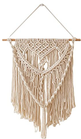 Arazzo da parete con nappe Boho | Arazzo da appendere alla parete in