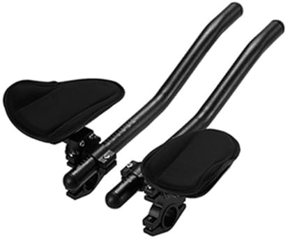 Repose-guidon de vélo de montagne en alliage d'aluminium éponge Triathlon Poignée de guidon de route Accoudoir Pièces de cyclisme