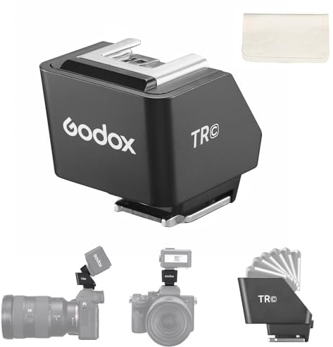 Godox TR-C TTL Hot Shoe Riser for Canon, with 6 Adjustment Levels (0-90°) TTL Function HotShoe Extender Mount Adapter for Godox TTL Mini Flash iT20 iT30Pro