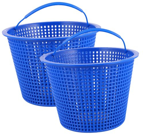 DOITOOL 2 Piezas Cestas de Filtro para Piscina Cesta Skimmer Piscina para Filtro de Residuos para Limpieza y Mantenimiento