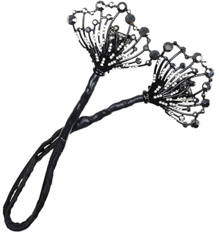 PRETYZOOM Strass Haarknotenformer Haarstyling Werkzeug Damen Haarknotenclip Elegant Schmuck Duttformer für Mittellange Haare Frisur Zubehör Geschenk