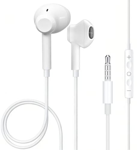 LIIGOU Ecouteurs Filaire, Compatibles Tous Les appareils de 3,5 mm