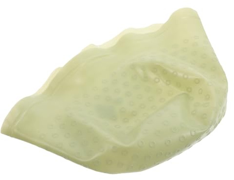 LALADEFIEE Cuffia con Fori Verde Riutilizzabile in Silicone per Colpi di Luce e Gancio in Metallo Cappello per Tintura Capelli Unisex per Utilizzo in Salone e Casa