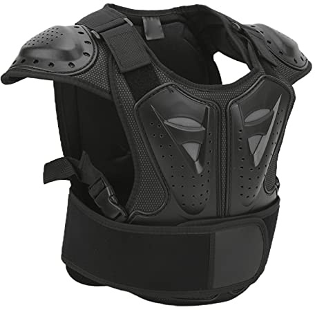 HUSHUI Pansarväst för Barn, Bekväm Skyddsutrustning, Säkerhetsskydd för Barn, för Motorcyklar och Cyklar, PE + EVA-material (M)