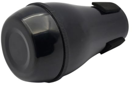 Trombone Mute Abs Black Practice Silencer for Silent Training | Tenor and Alto Use, Easy Install, Sound Attenuation, Lightweight Carry, Musical Accessory for Brass Players Random Color