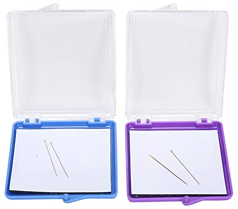 2 Stück Magnetisches Nähen, Pin-Aufbewahrungskoffer, DIY, Zusätzlicher Magnetischer Nadelhalter, Pin, Nadelkissen-Nähhalter, Werkzeuge, Multifunktions-Kunststoff