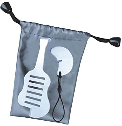 Angoily Serrure De Porte De Chambre À Coucher En Métal Casier De Sécurité Sans Perçage Portable En Forme De Guitare