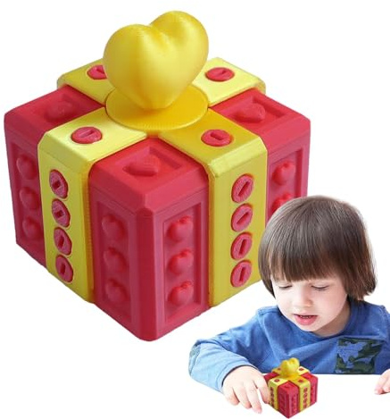 Shenrongtong Gag Funny Box,Lustige Streichbox | Bedruckte Knebelbox, lustige Streichbox,Puzzle-Kartenbehälter, originelles, urkomisches Streichetui zum Geburtstag