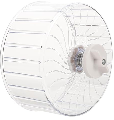 Toyvian Silent Hamster Wheel 5.51 Inch Running Wheel for Small Pets Including Hamsters Guinea Pigs Chinchillas and Gerbils with Low Noise Design and Smooth Edges for Cage Exercise