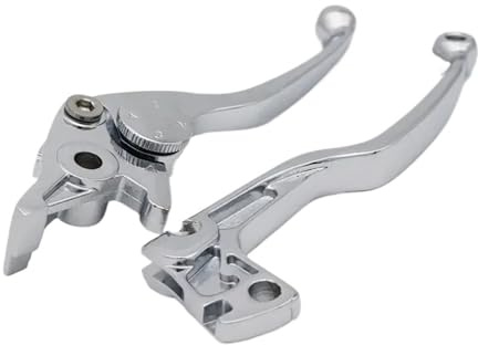 WKXTECZT Embrague Freno para Suzuki SV 650 S GSXR600 GSXR 750 1988-2008 Manetas De Embrague De Freno De Motocicleta Palanca Freno Embrague(Plata)