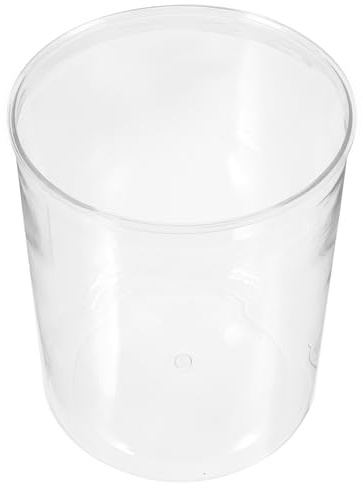 Toyvian Bocal à Poissons Transparent Rond pour Plantes Hydroponiques Décoration de Bureau et Maison Grand Modèle Durable