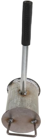 VICASKY Carbon Extinguisher Steel Fire Pit Extinguisher Pot for Bbq Safety Outdoor Camping Emergency Fire Suppression Steel Material