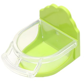 Elnwnnkc pour perroquets, Accessoire d ' Alimentation interactif, Bol d ' Alimentation pour Conures, tourtereaux, pinsons, en Bois pour Petits Oiseaux