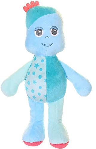 In the Night Garden Cuddly Soft Toy CBeebies Iggle Piggle Softie 30cm for Babies Toddlers 0-3 Suitable from Birth Colourful Comforting Cuddly Toy, Blue