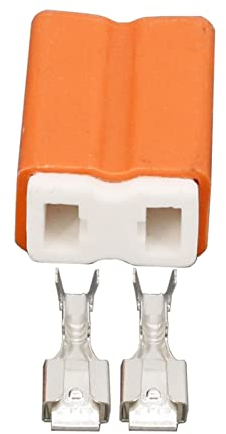 2 Pin H7 Birne Keramikstecker Scheinwerferstecker mit Anschluss 6.3 Keramik H7-2A, DJ7027-6.3-2A. (Size : 10 Sets)
