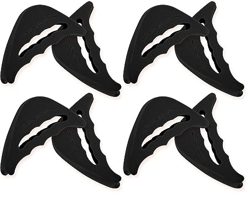 WLLHYF 4 paia di solette per penna stilografica, unisex, puntali regolabili, scarpe troppo grandi, inserti anteriori, protezione pizzo, scarpe da ginnastica, manici per tallone, imbottitura in spugna,