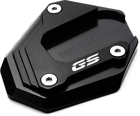 ZESIDIMO für F850GS F750GS F 750 850 GS ADVENTURE 2018-2022 2023 Motorrad Zubehör CNC Seitenständer Vergrößerungs Platte (Schwarz)