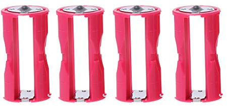 MONOJLY Parallelzellen-Adapter, Batteriehalter für 1,5 V, 4AAA auf C für Case Box Con