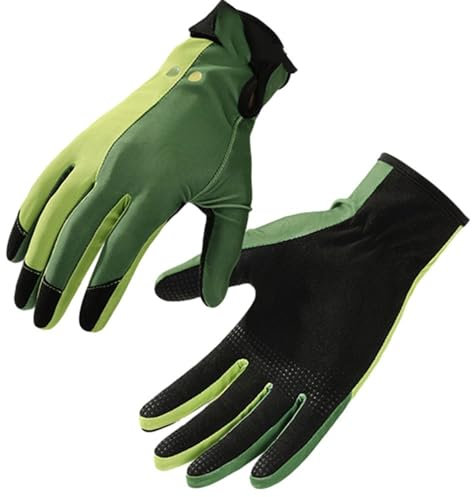 Tauchhandschuhe 1 paar Sommer Tauchen Handschuhe for Männer Frauen Schnorcheln Paddeln Surfen Kajakfahren Kanu Neoprenanzug Handschuhe Wasser Sport Fäustlinge Neoprenhandschuhe ( Color : Green , Size