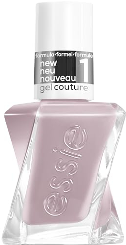 essie langanhaltender Nagellack mit glänzendem Finish, Maniküre ohne UV-Licht, Gel Couture, Farbe: Nr. 545 tassel free, Braun, 1 x 13,5 ml